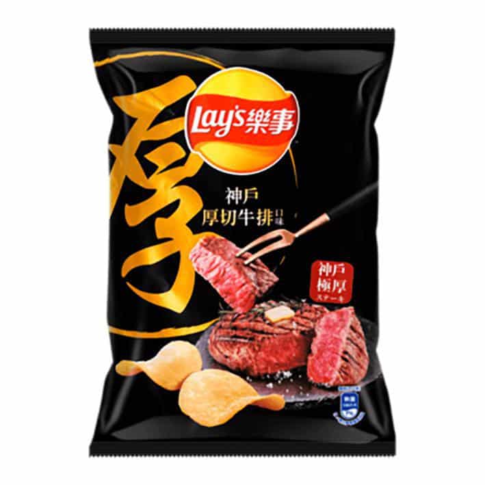 LAY'S KOBE STEAK 34g (TAIWAN)