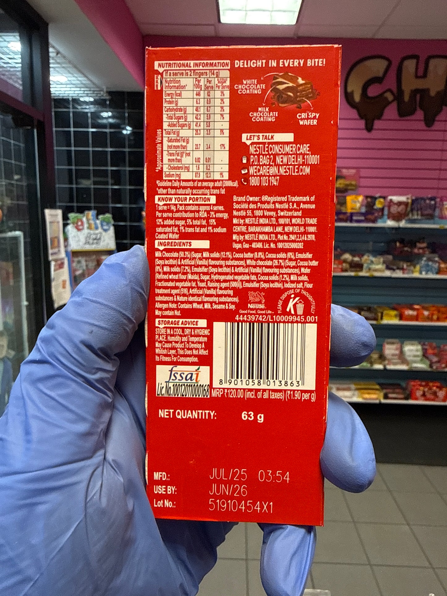 Kitkat Delights Double Choco (India)