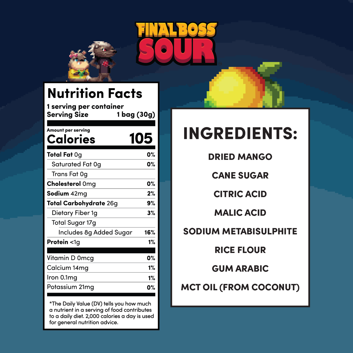 Level 3 Sour Mango Retail Display PDQ