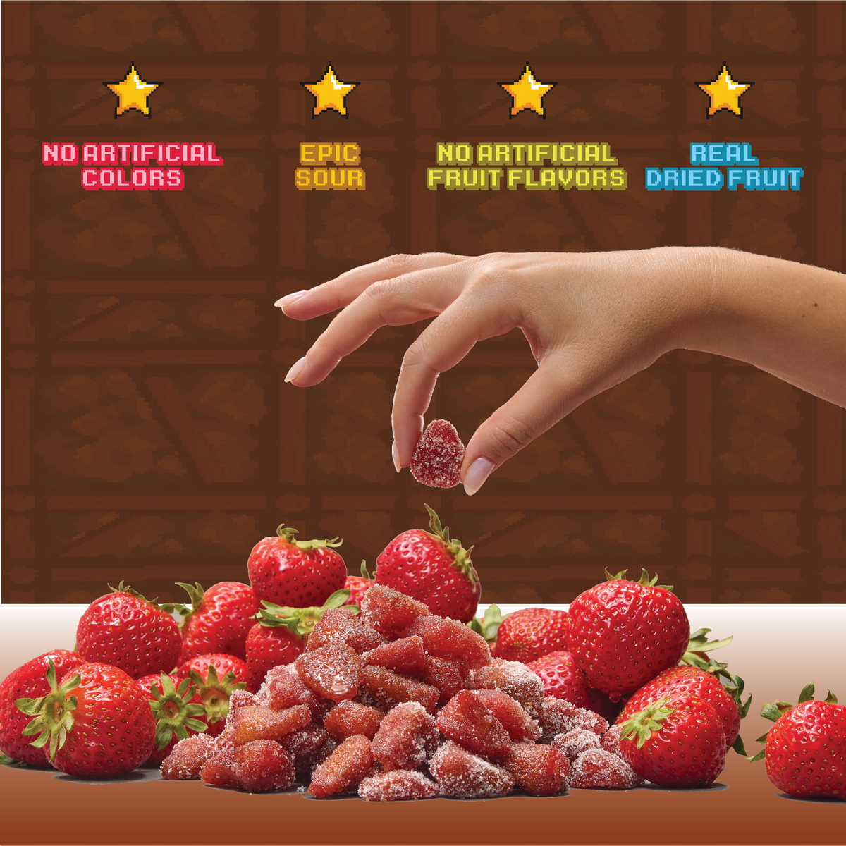 Level 3 Sour Strawberry Retail Display PDQ