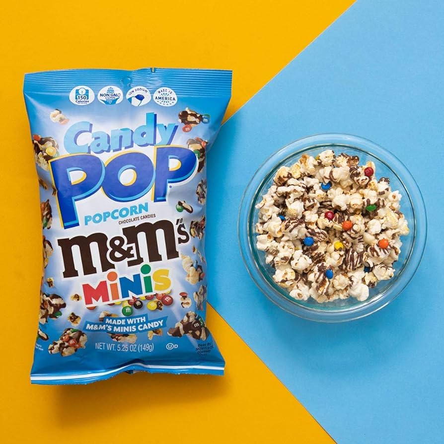 M&M CANDY POPCORN (USA)