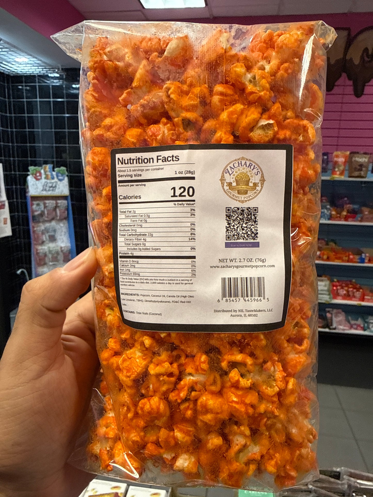 Zachary’s Gourmet Popcorn Fire Walker