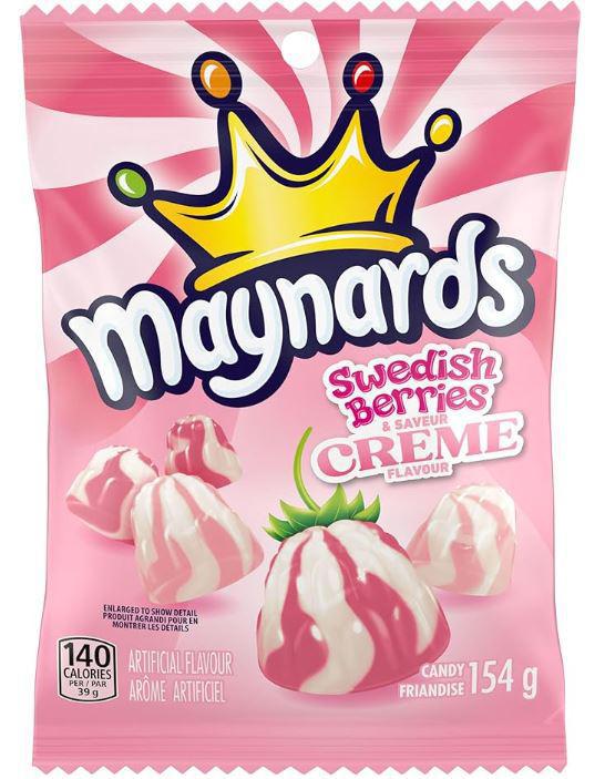 MAYNARDS SWEDISH BERRIES CREME 154g (CANADA)