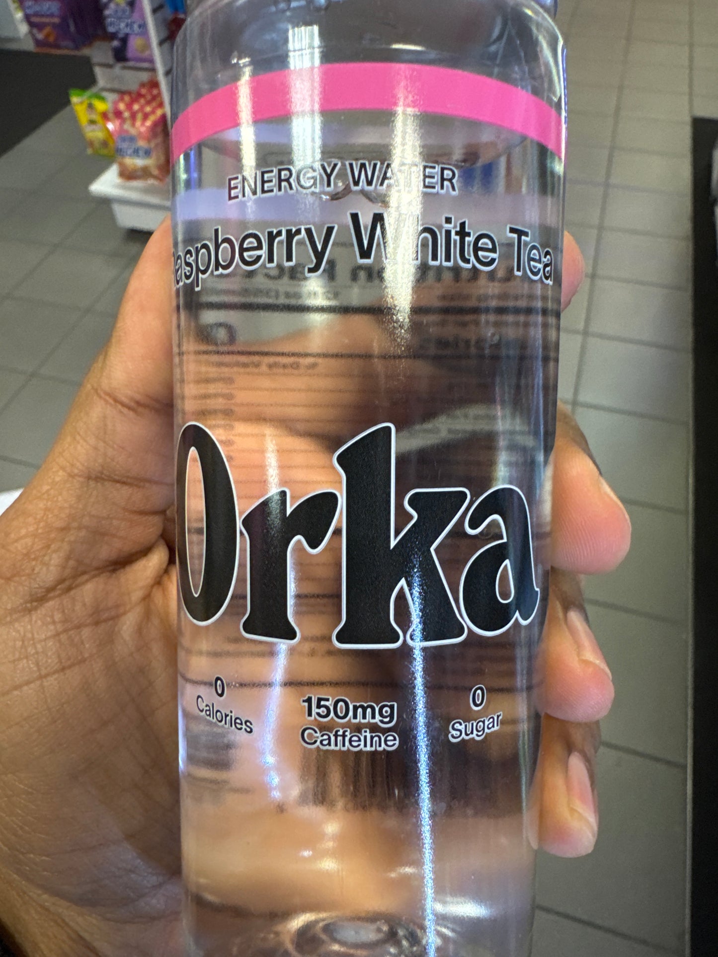 Orka energy drink Raspberry white tea