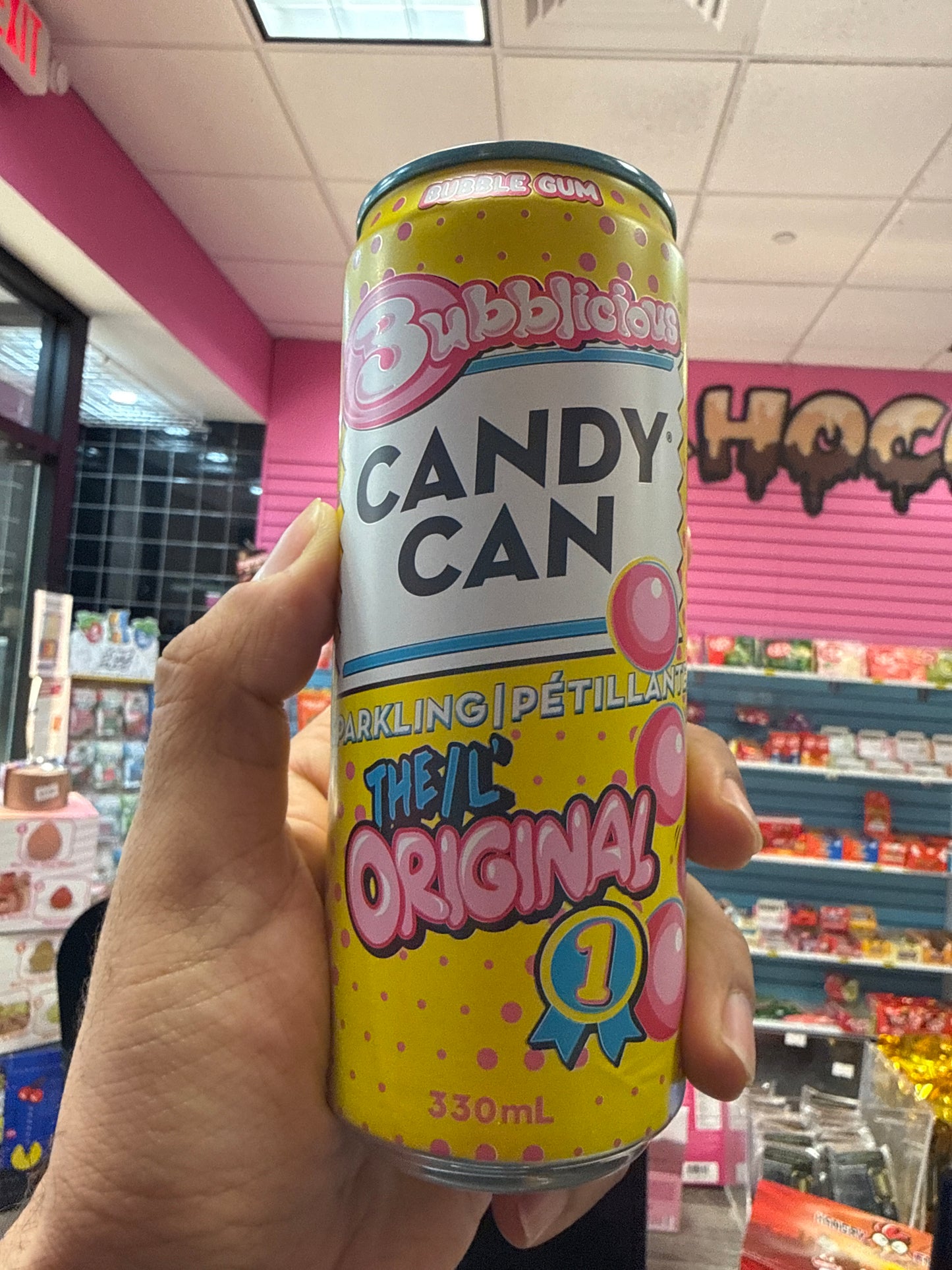 Candy Can, bubble licious, bubblegum the original