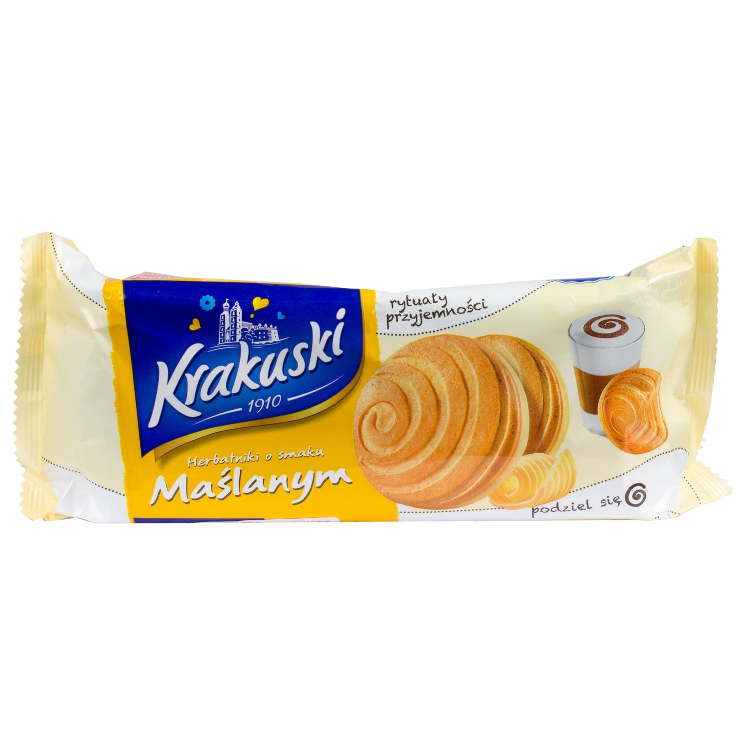 KRAKUSKI BUTTER COOKIES MASLANYM (POLAND)