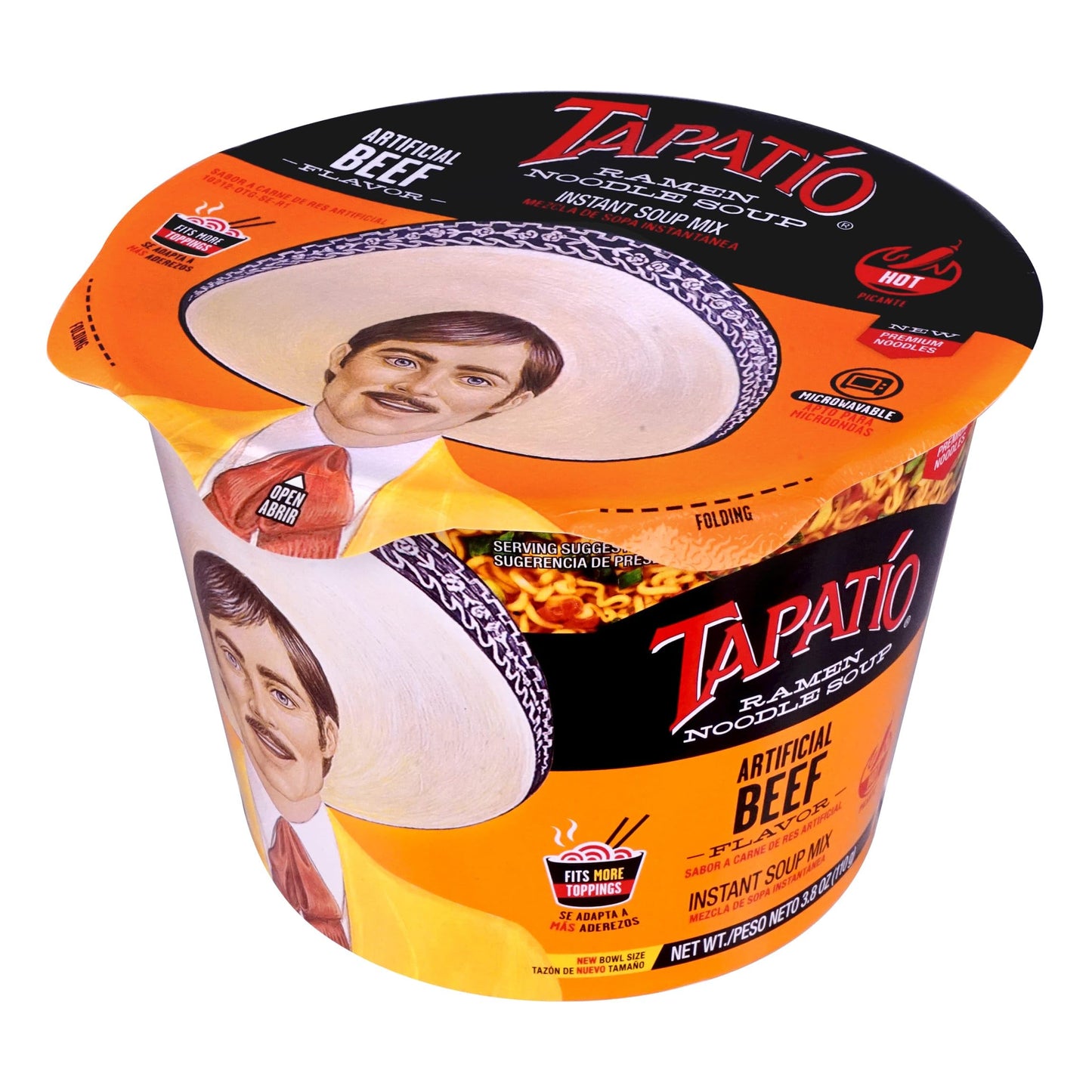 TAPATIO RAMEN - SPICY BEEF (USA)