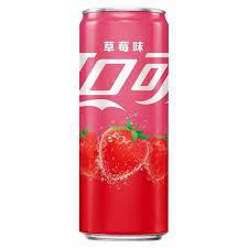 COCA-COLA STRAWBERRY CAN 330ML (CHINA)