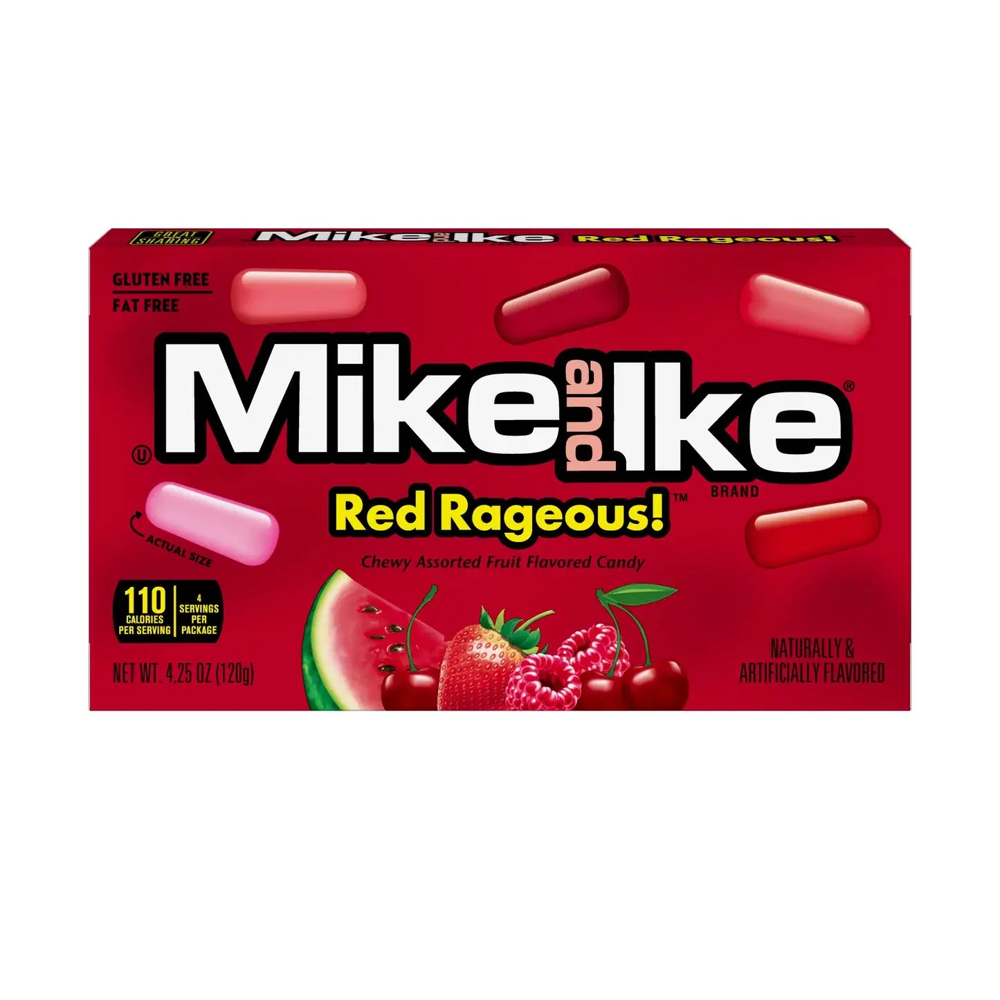 Mike & Ike Red Rageous Theater Box 4.25oz