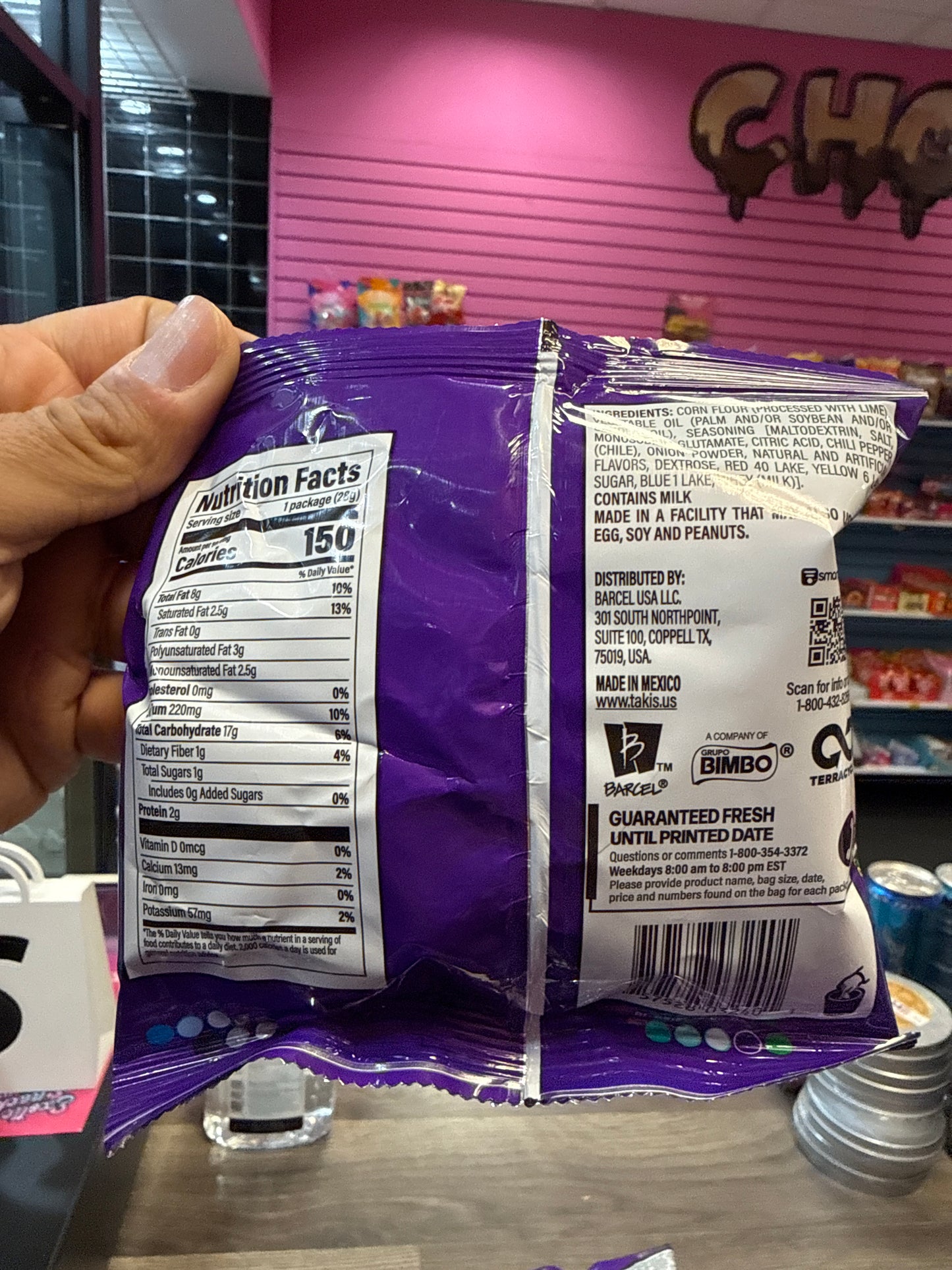 Takis Crunchy Fajitas