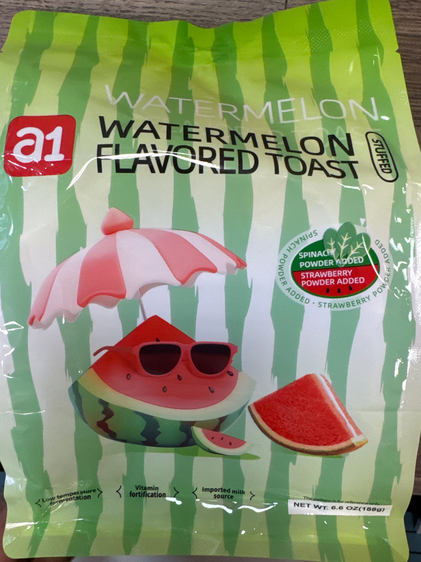 Watermelon Flavored Toast 1pc