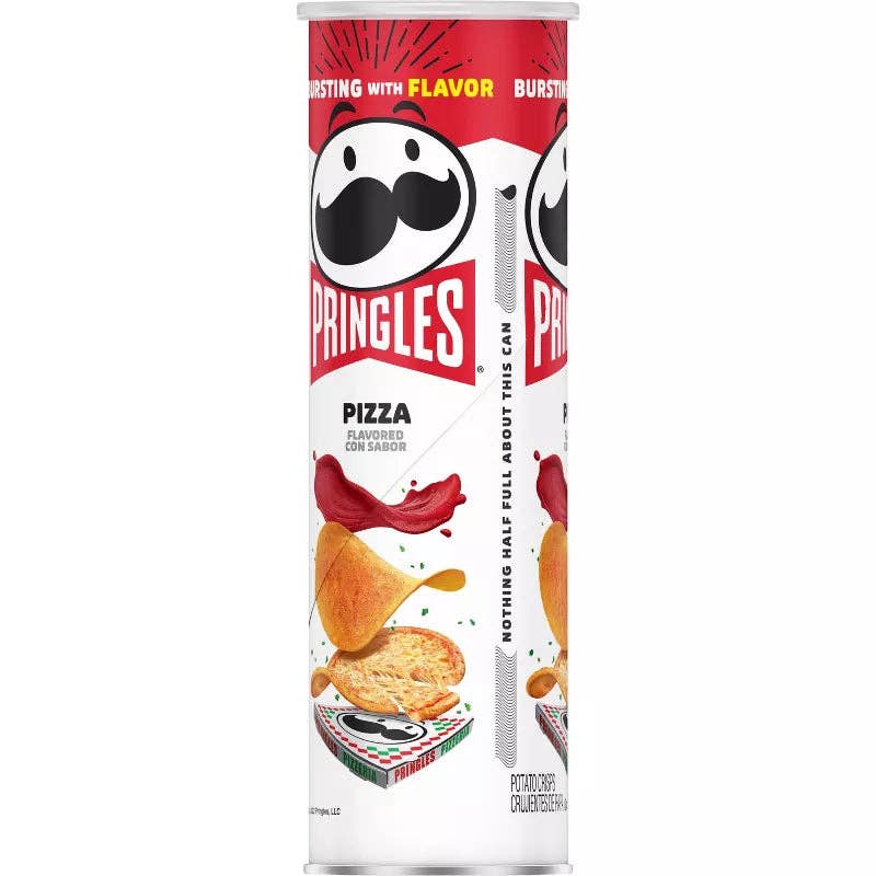 Pringles Pizza Flavored Potato Crisps Chips 5.5oz