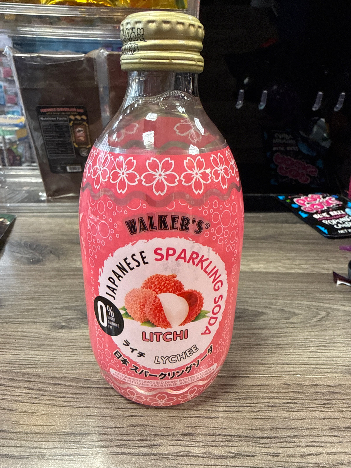 WALKER’S JAPANESE SPARKLING SODA, LYCHEE FLAVOR, PRODUCT OF MALAYSIA 🇲🇾