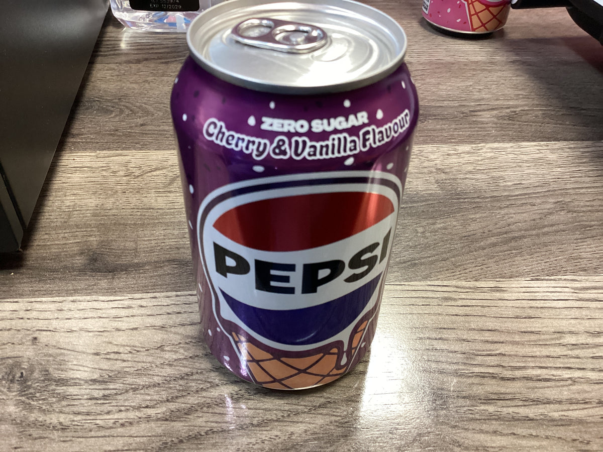 Pepsi cherry& vanilla