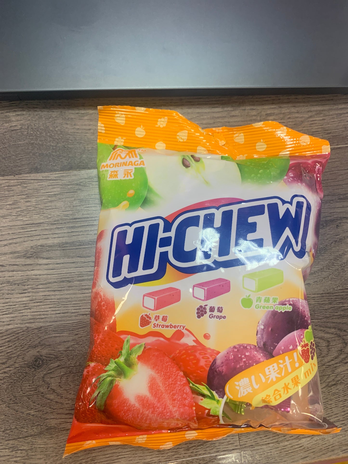 HI-CHEW STRAWBERRY GRAPE GREEN APPLE MIX (JAPAN)
