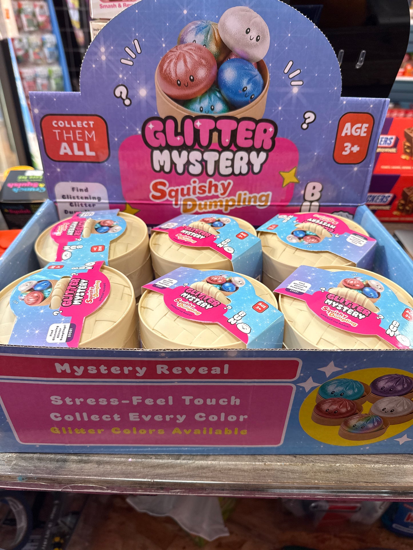 GLITTER MYSTERY SQUISHY DUMPLING