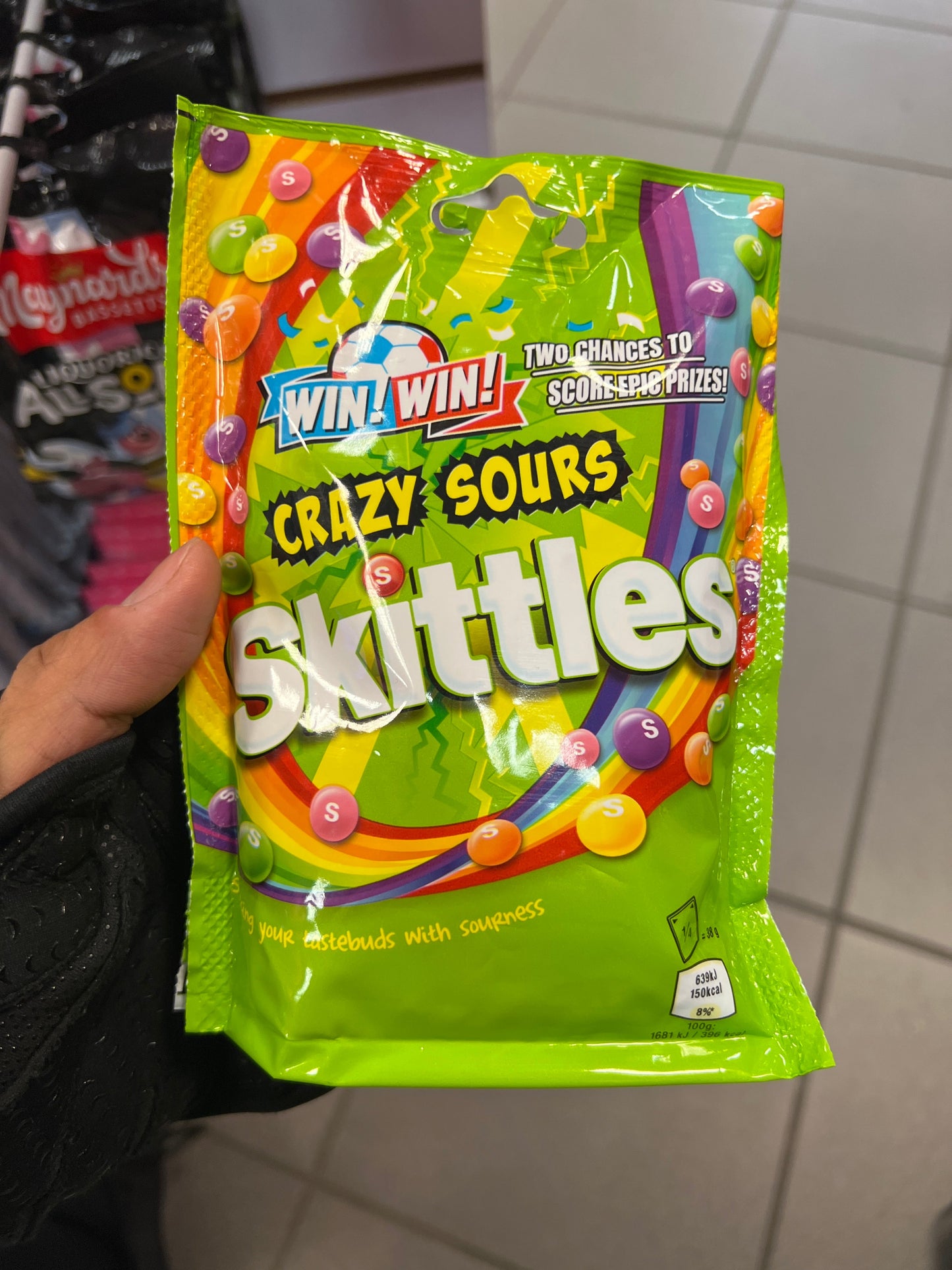 SKITTLES CRAZY SOURS (UK)