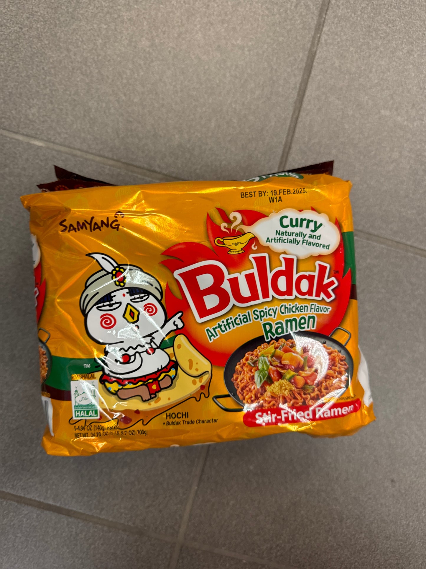 BULDAK CHICKEN CURRY (PACK) (KOREA)