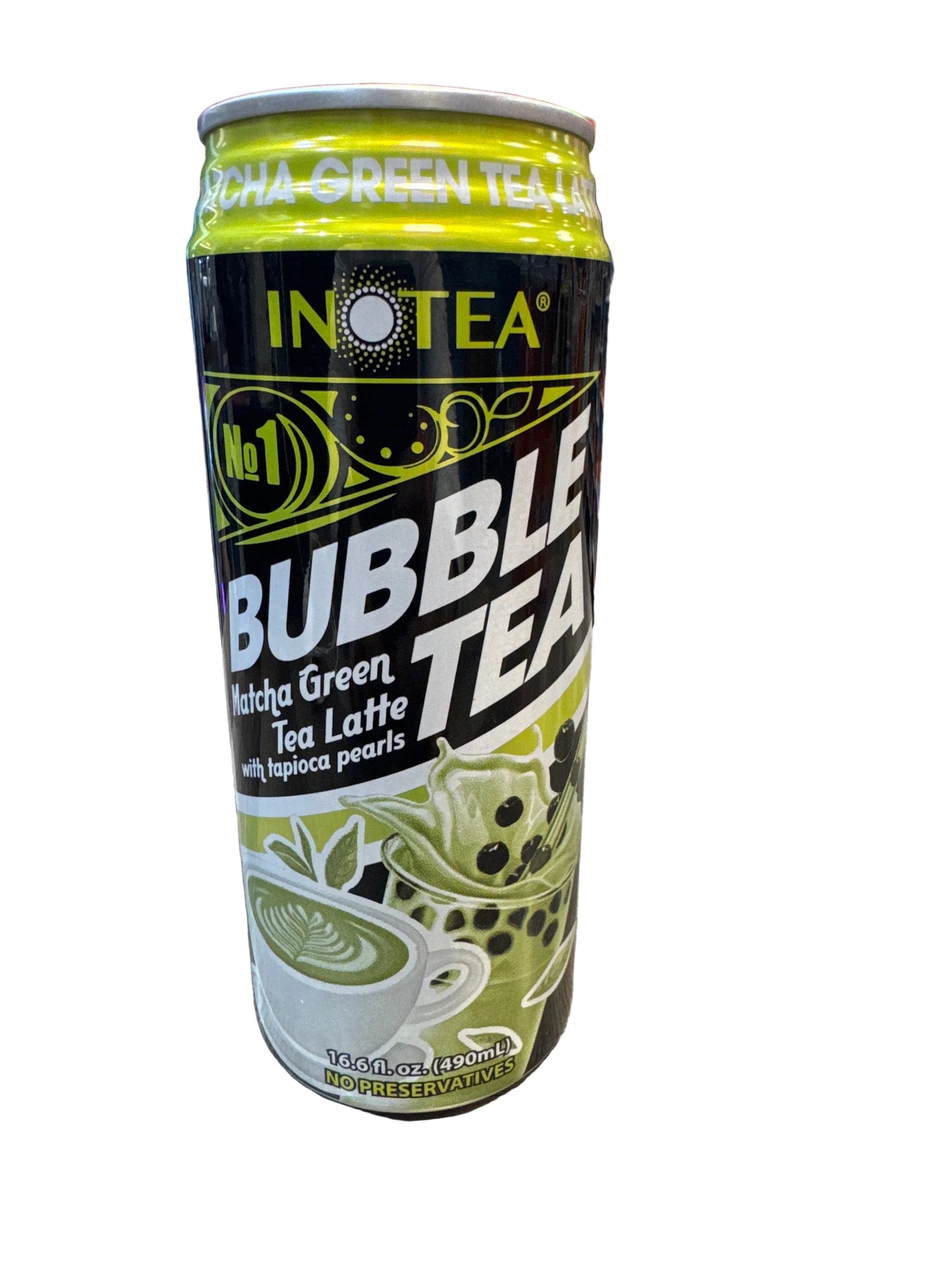 BUBBLE TEA MATCHA GREEN TEA LATTE