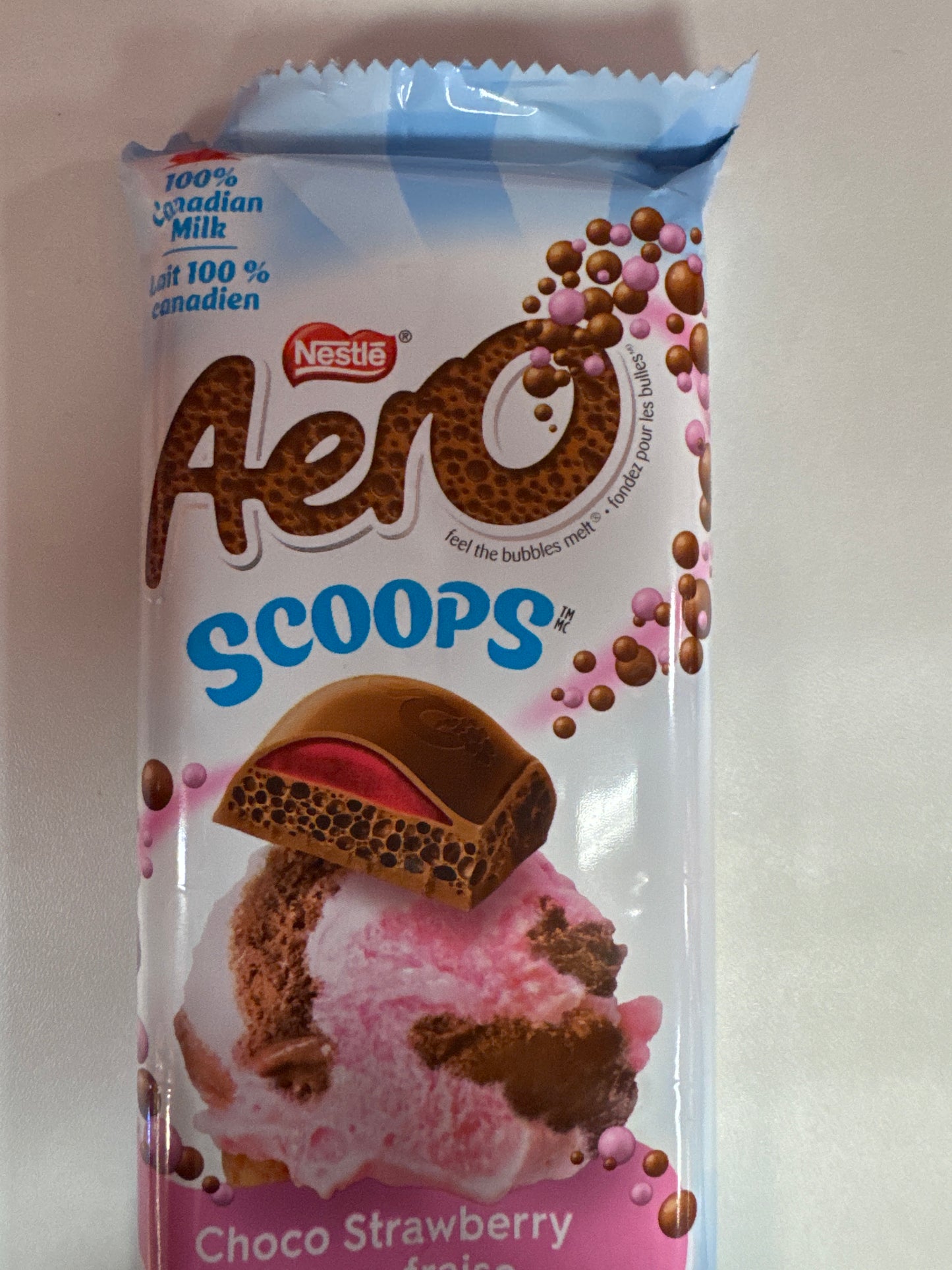 Aero scoops choco strawberry