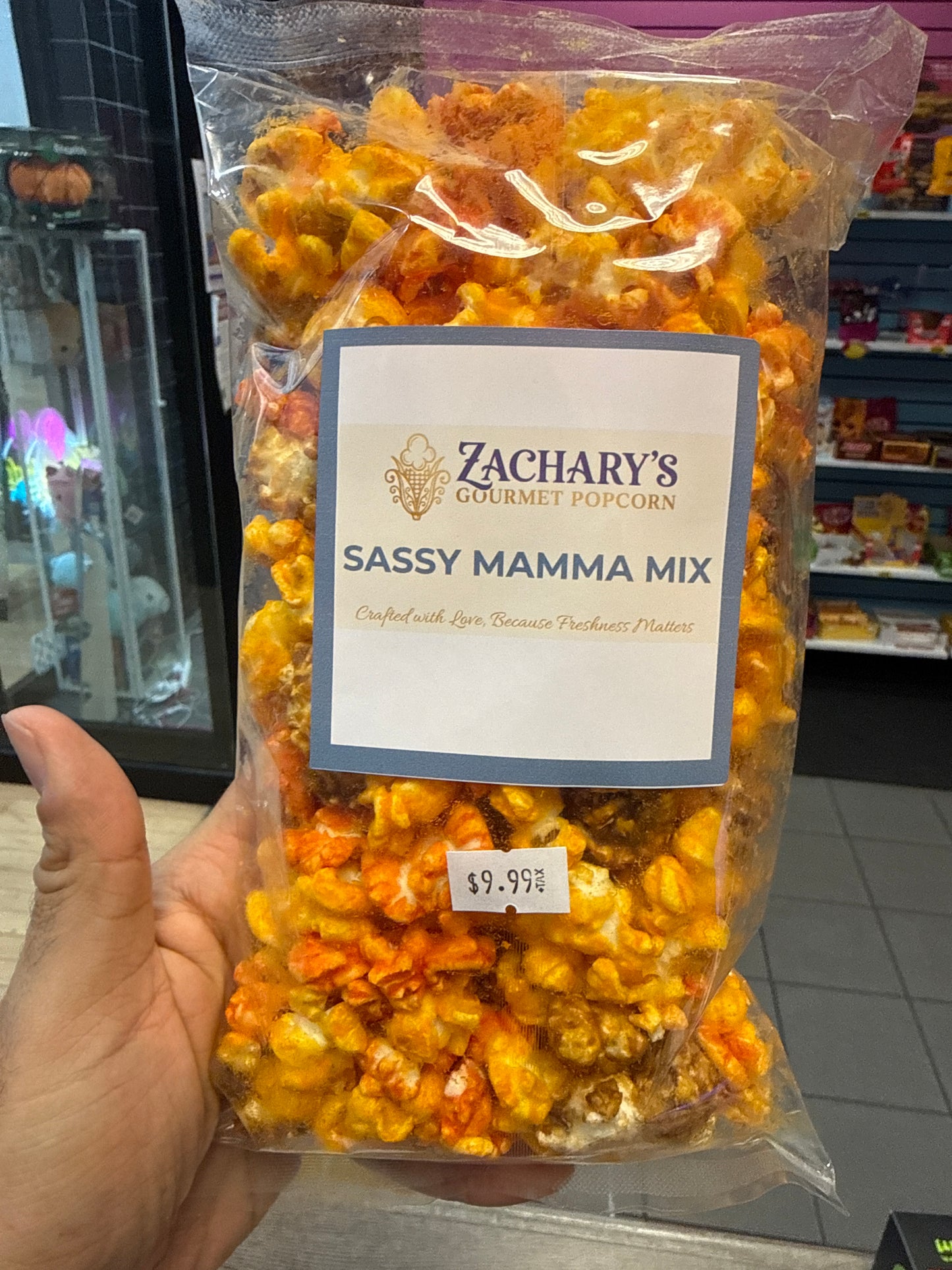 Zackarys Gourmet Popcorn Sassy Mamma Mix