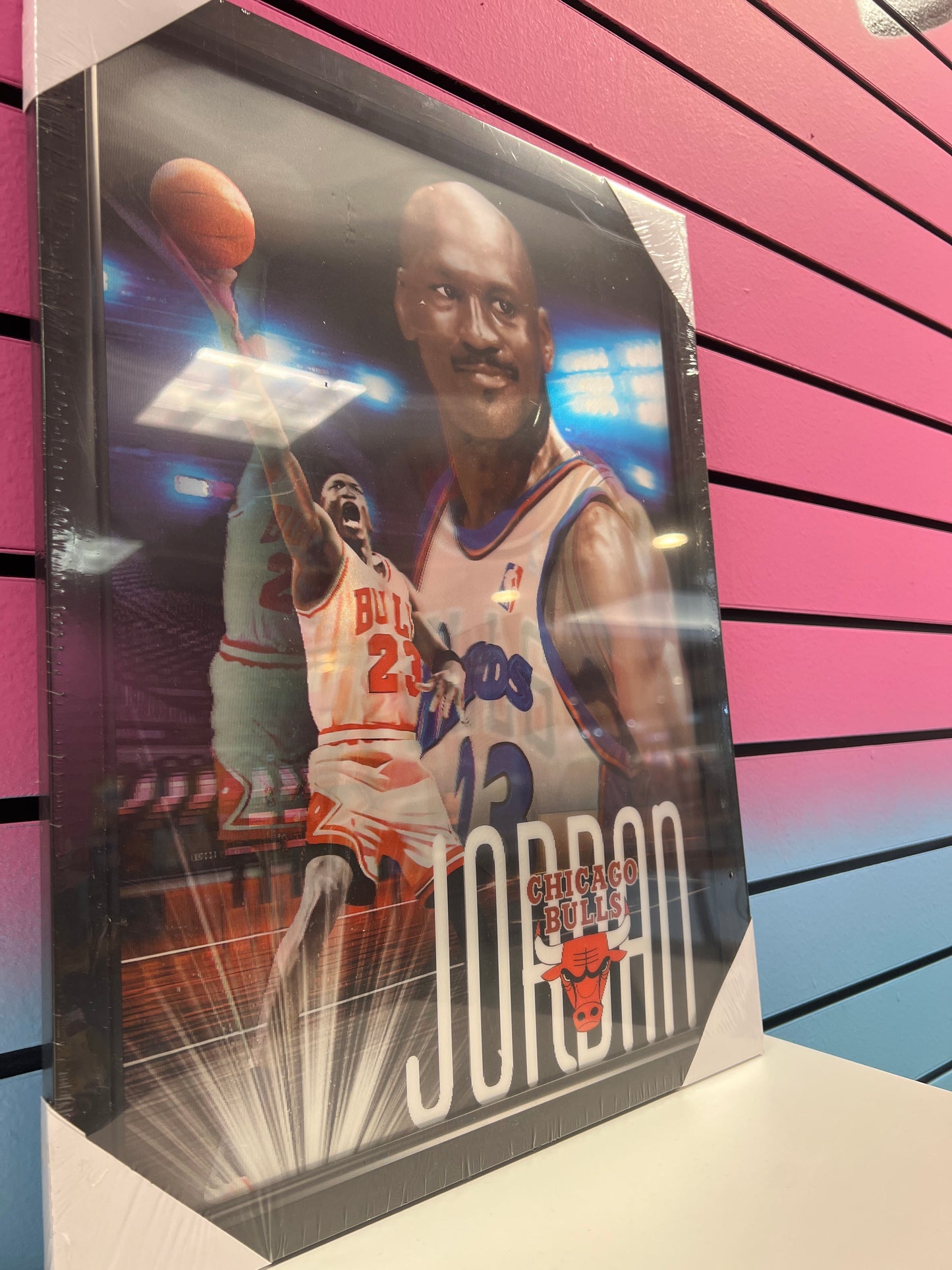 Michael Jordan Holographic poster