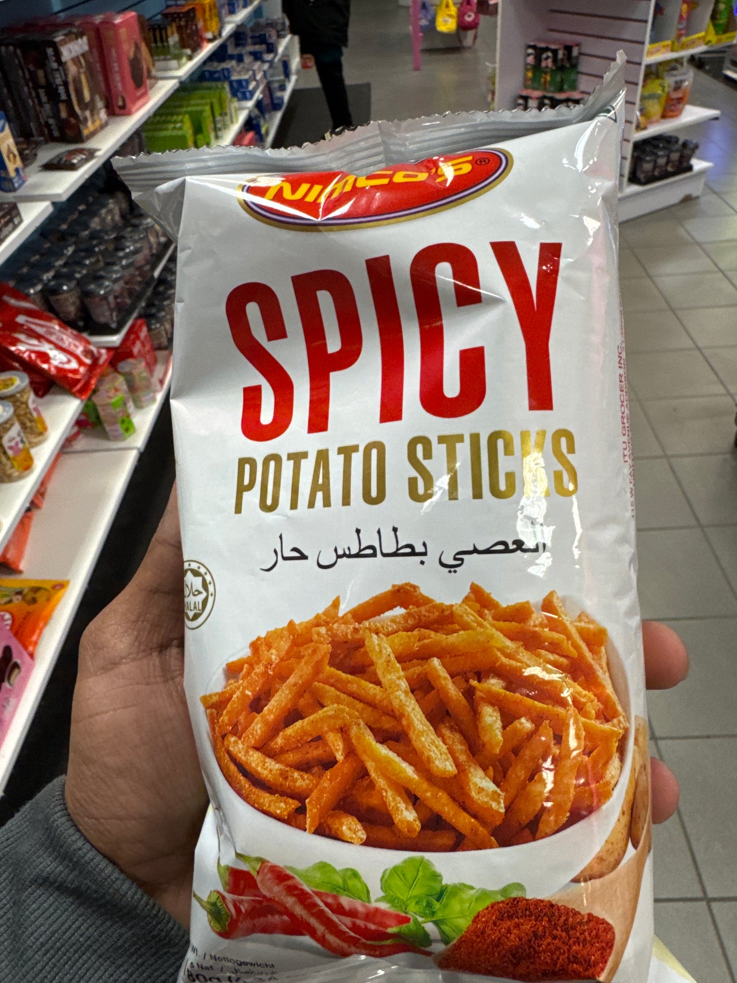 Nimcos Spicy potato sticks