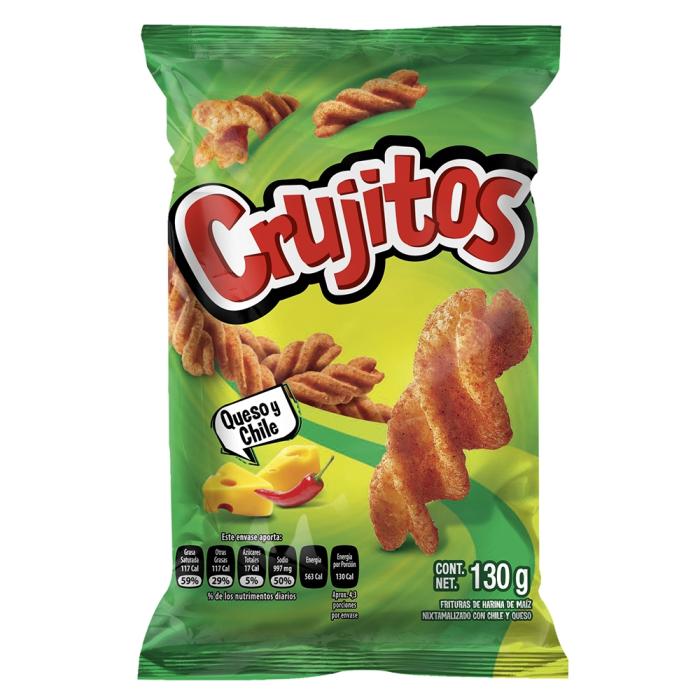 SABRITAS CRUJITOS QUESO Y CHILE (MEXICO)