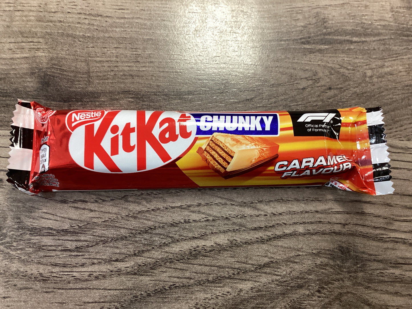 KitKat chunky cramel flaveur