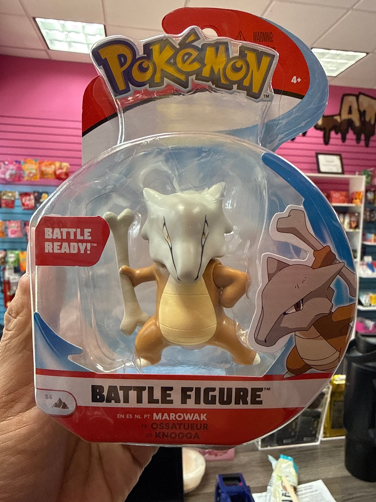 Marowak Pokemon Battle Figure