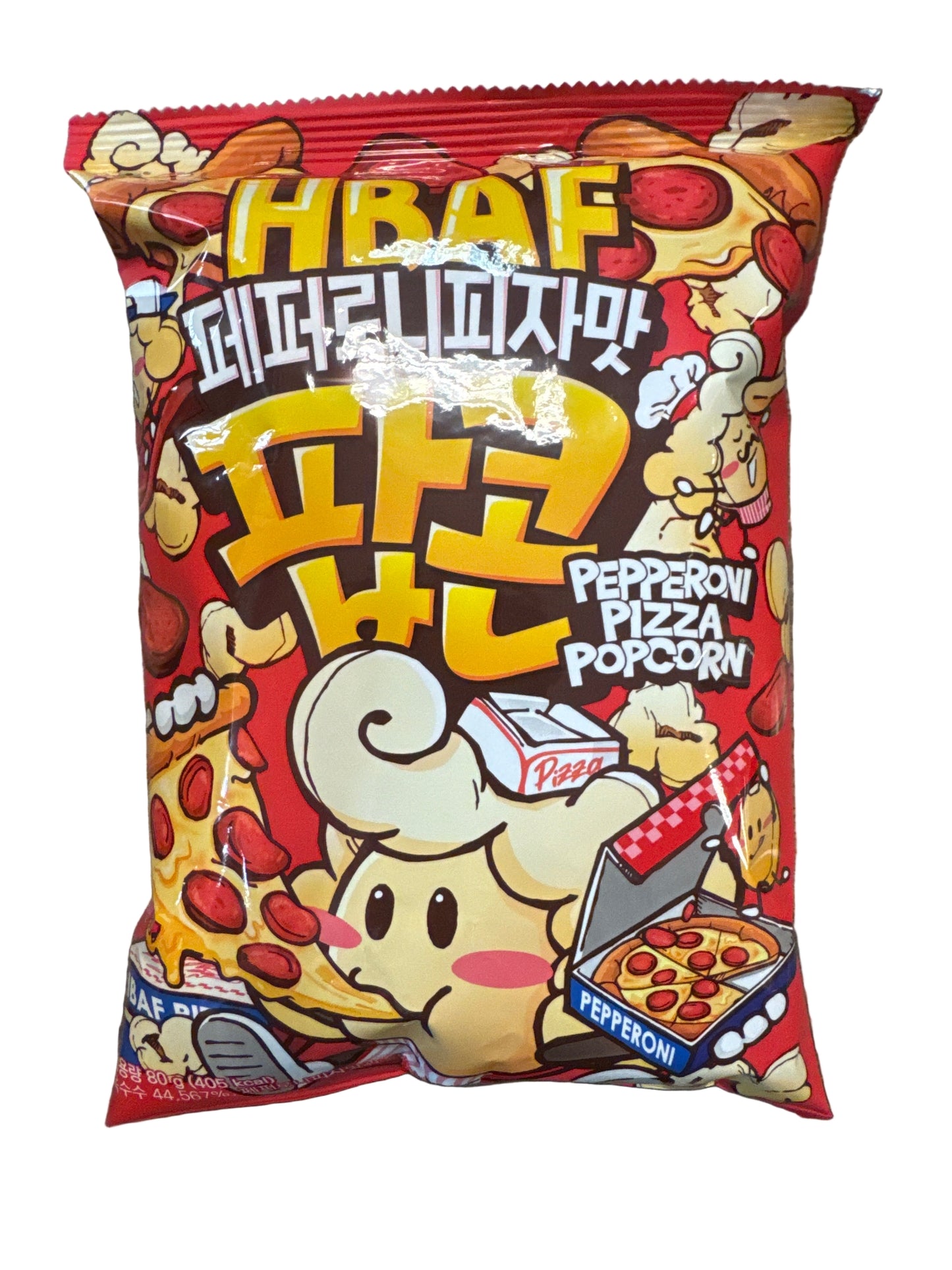 HBAF PEPPERONI PIZZA POPCORN