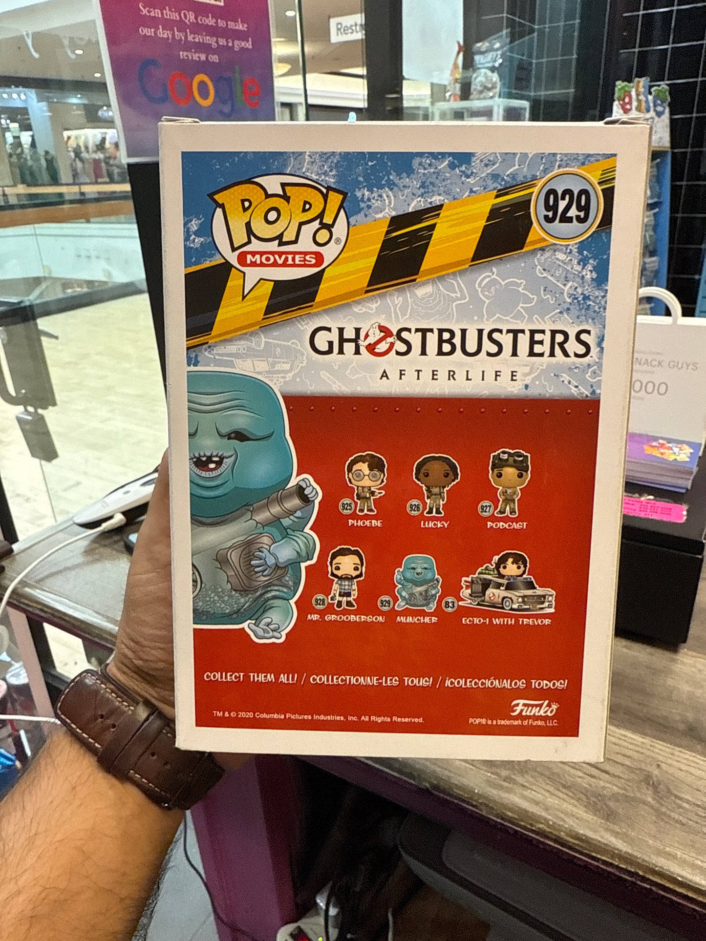 Muncher Ghostbusters POP Movies