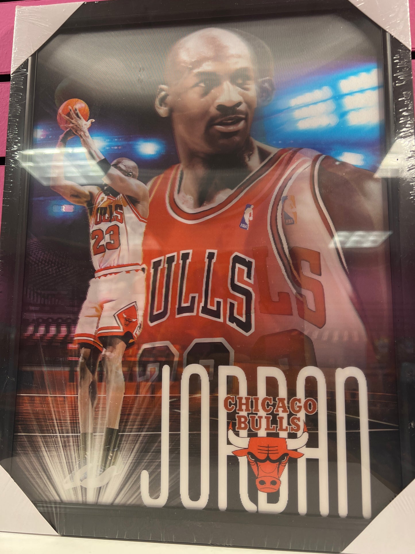 Michael Jordan Holographic poster