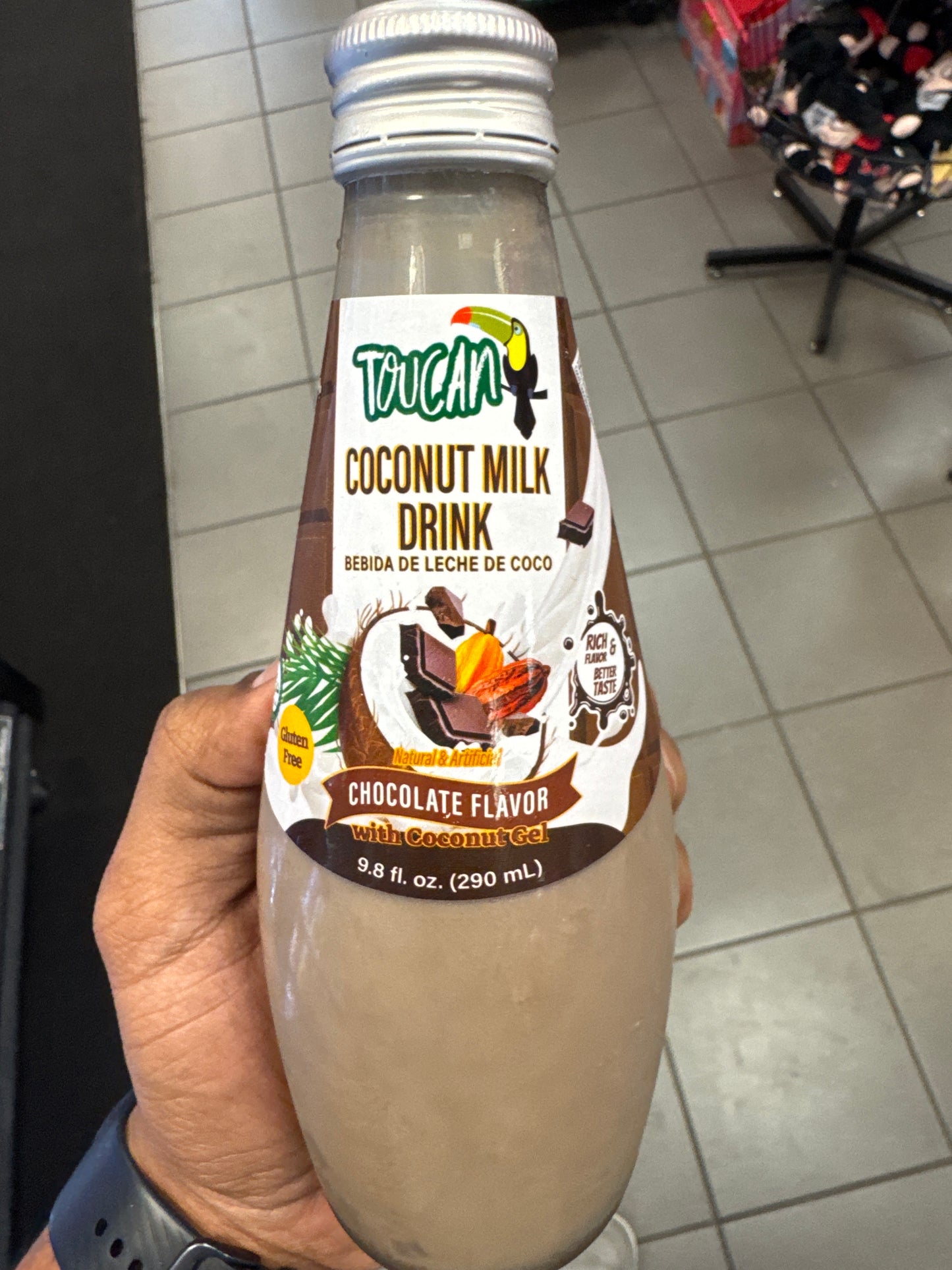 Toucan Coconut Milk Drink Chocolate flavour