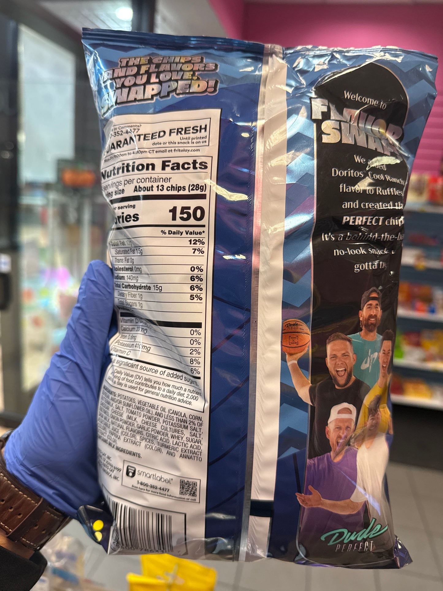 Ruffles Flavor Swap Doritos Cool Ranch