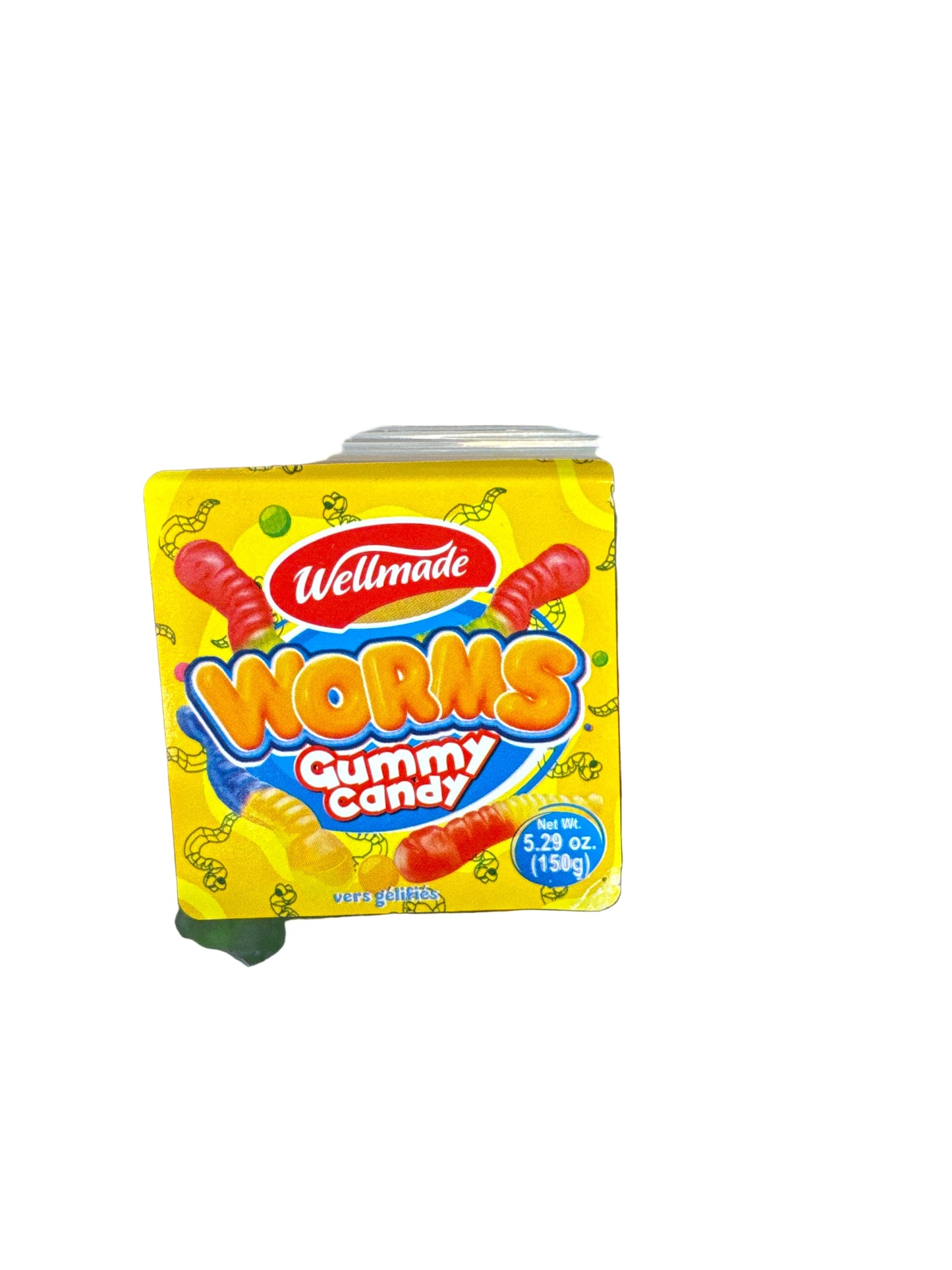 Wellmade Worms Gummy Candy