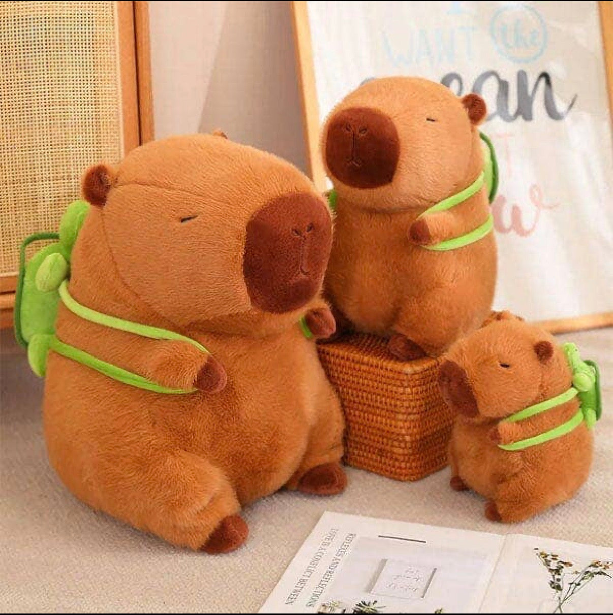 Capybara plush