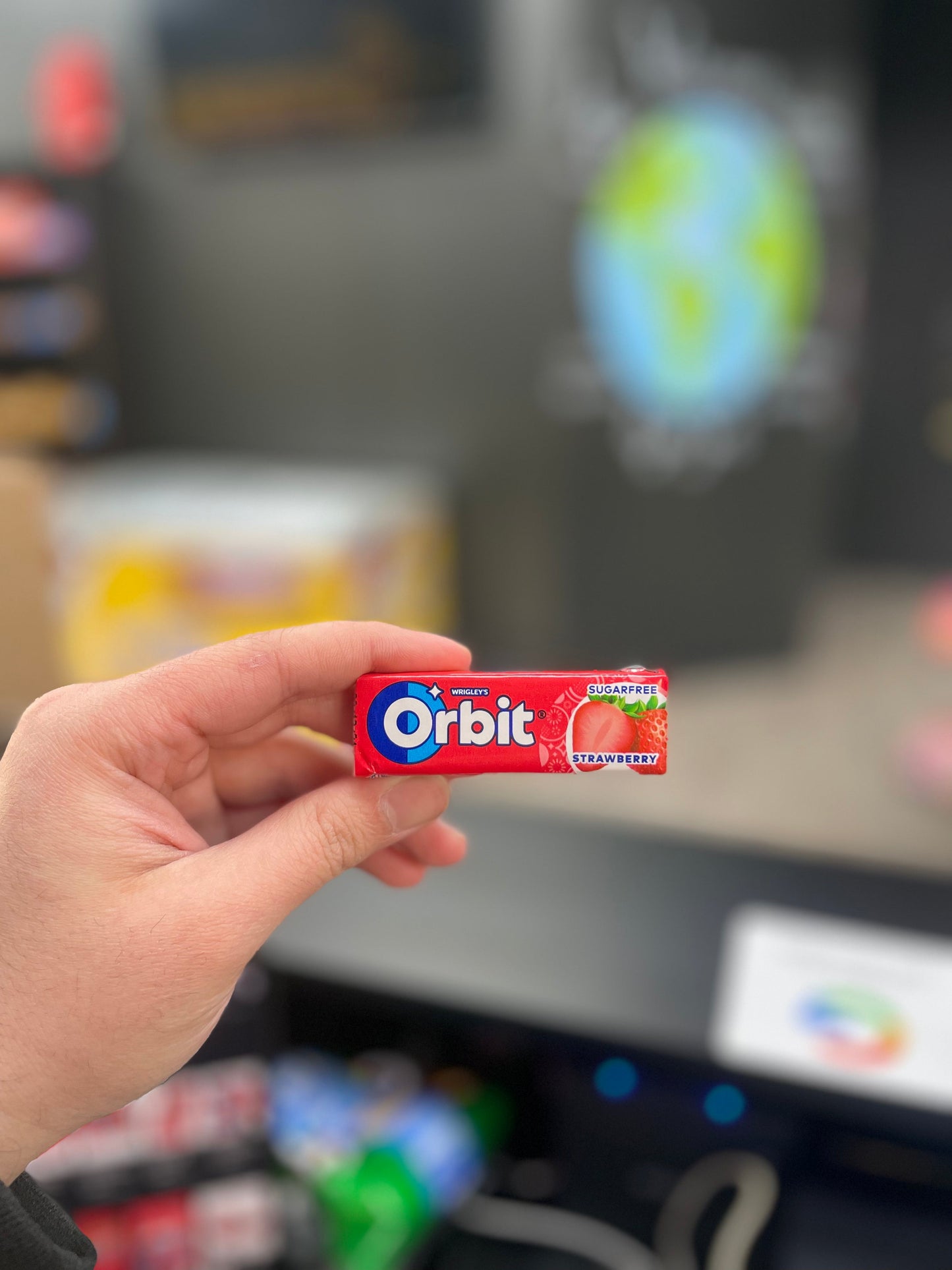 ORBIT SUGARFREE STRAWBERRY FLAVOR GUM (USA)