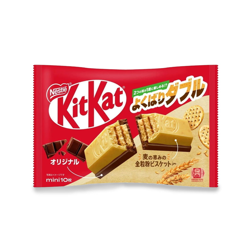 KITKAT JAPAN DOUBLE WHOLE WHEAT (JAPAN)