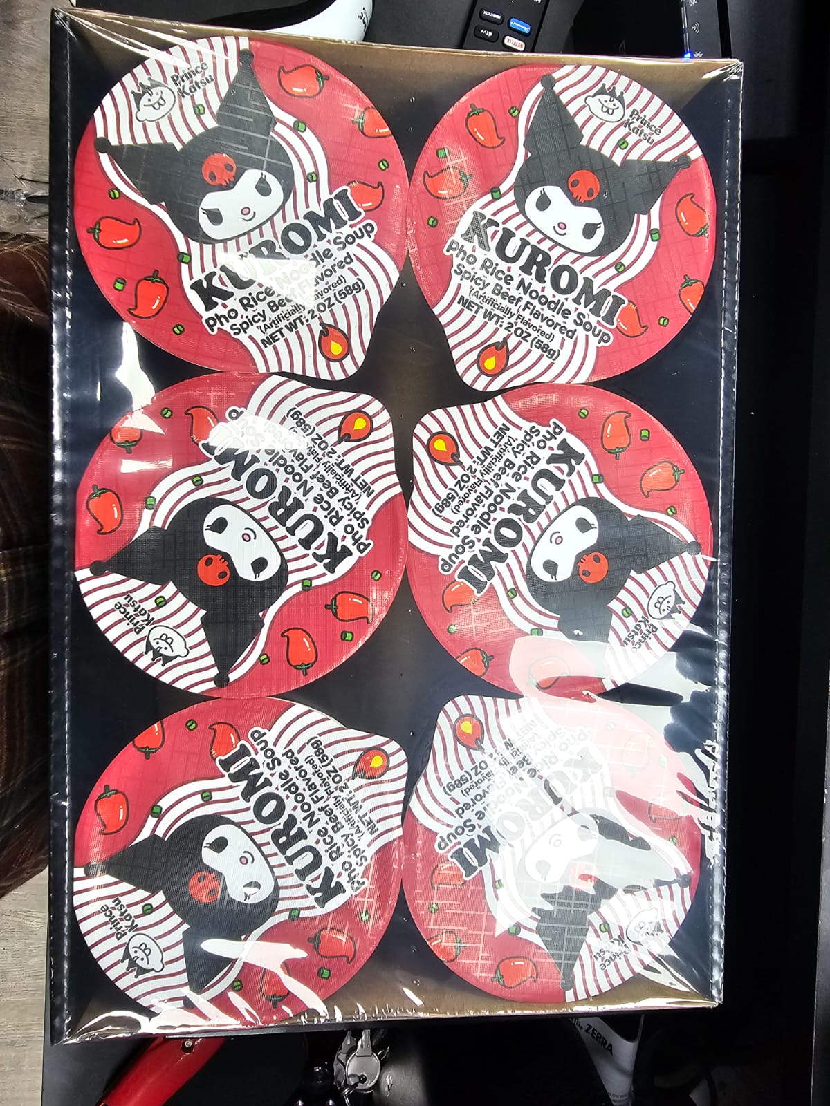 HELLO KITTY KUROMI SPICY BEEF (TAIWAN)