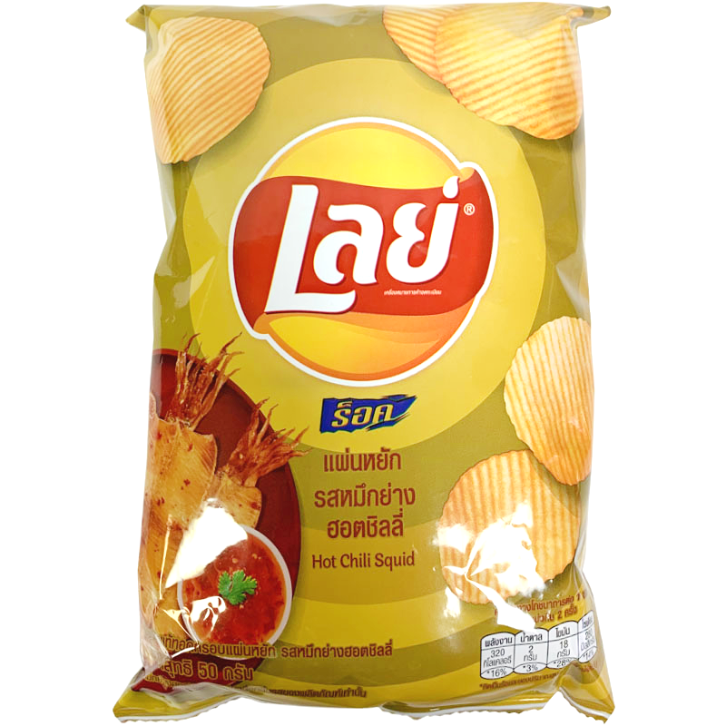 LAY'S HOT CHILLI SQUID (THAILAND)