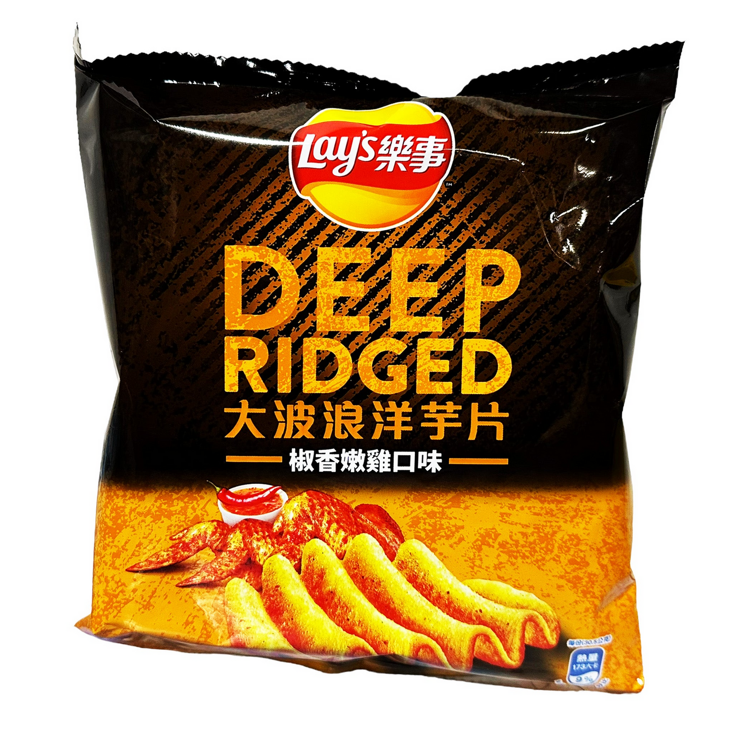 LAY'S DEEP RIDGED PEPPER CHICKEN POTATO CHIPS (TAIWAN)