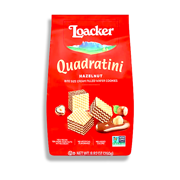LOACKER - QUADRATINI HAZELNUT (ITALY)