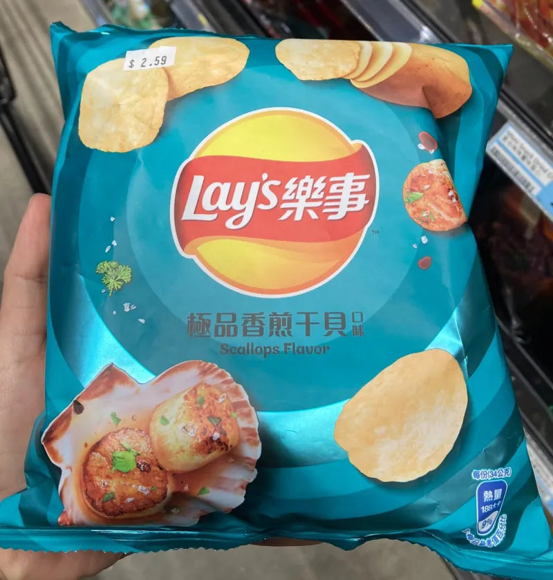 LAY'S CHIPS SCALLOP (TAIWAN)
