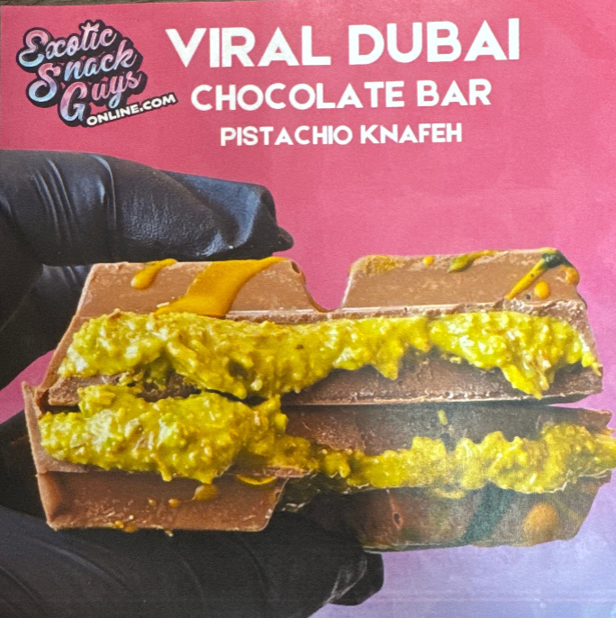 PISTACHIO KNAFEH CHOCOLATE (DUBAI)