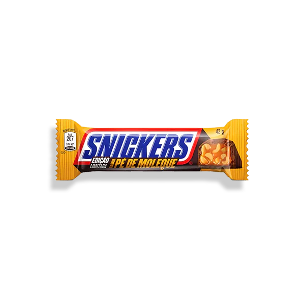 SNICKERS SABOR PE DE MOLEQUE (BRAZIL)