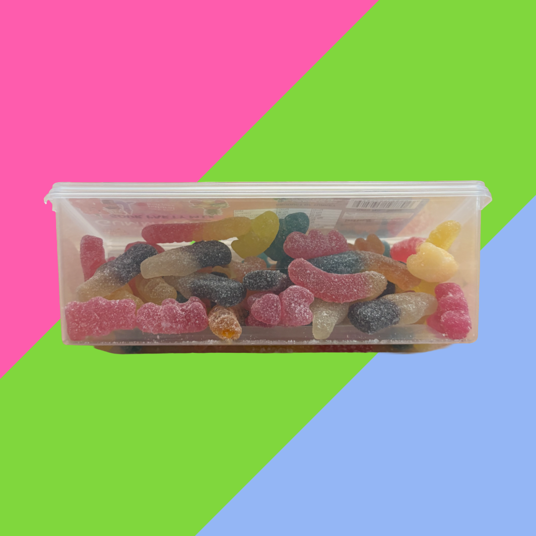 Gummy Rush Halal Candy Tubs