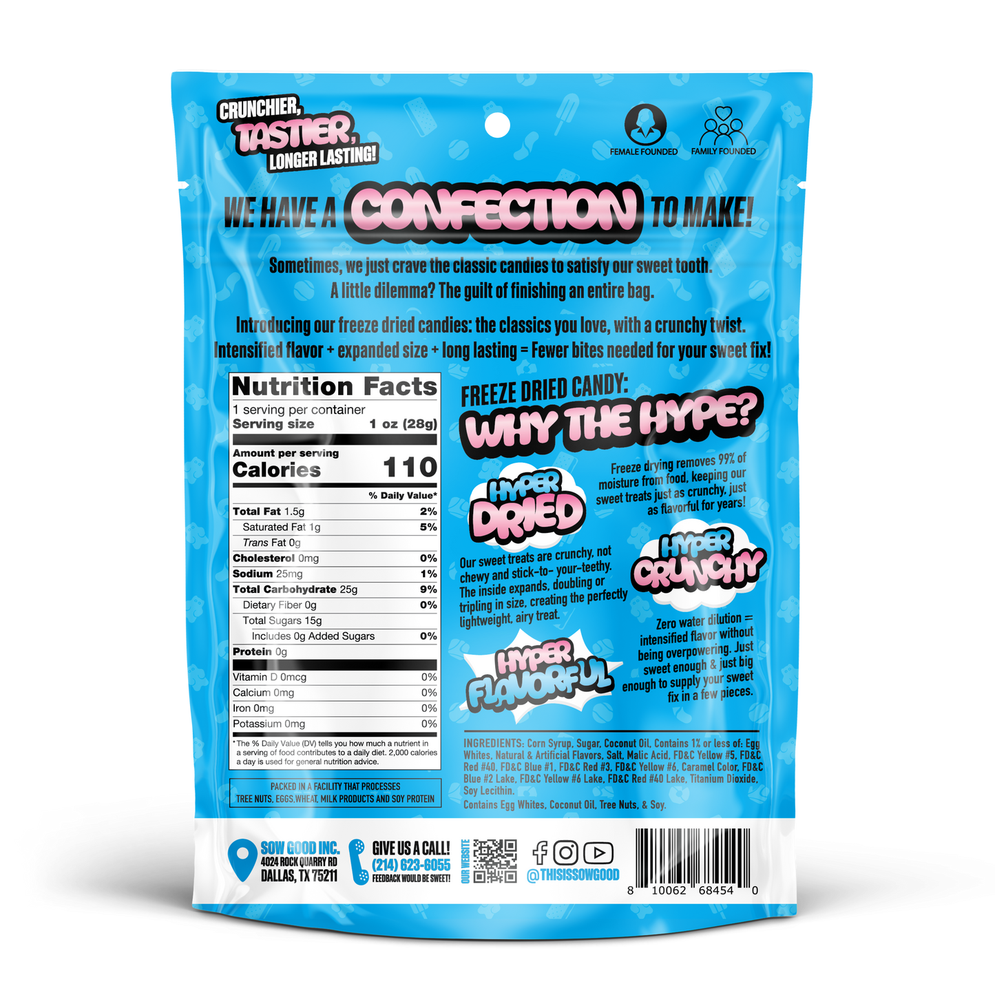 Freeze Dried Taffy Bombs