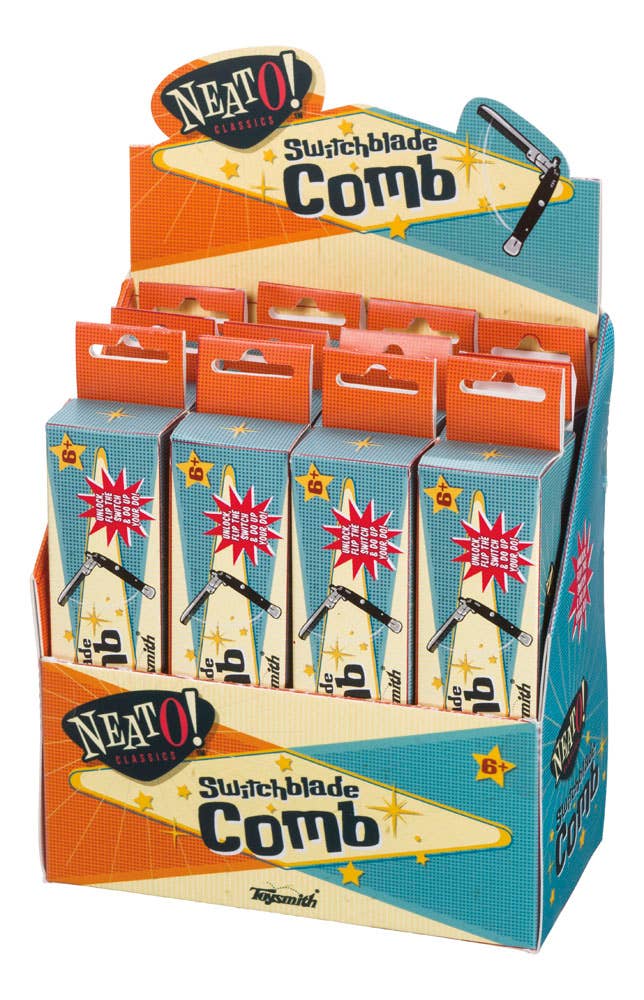 Neato! Switchblade Comb, Retro, classic