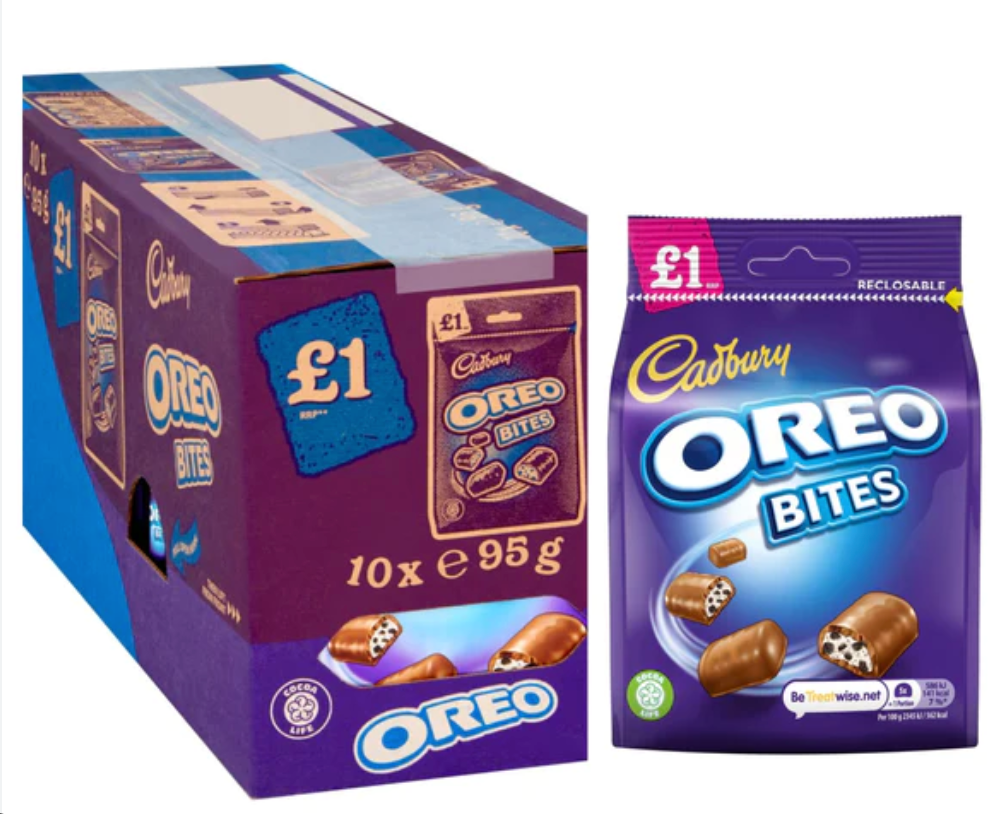 Cadbury Oreo Bites 10x85g